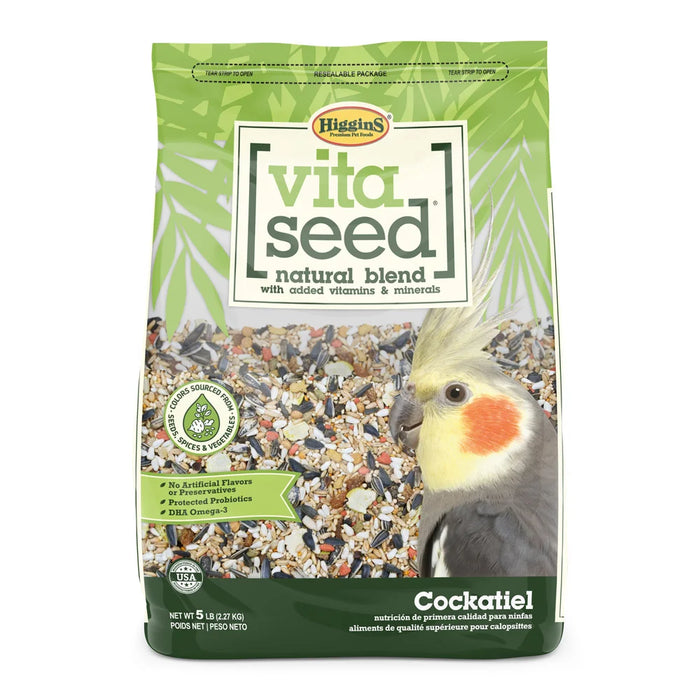 HIGGINGS VITASEED COCKATIEL 5 LB.