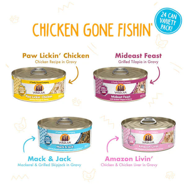 Weruva Chicken Gone Fishin' Variety Pack