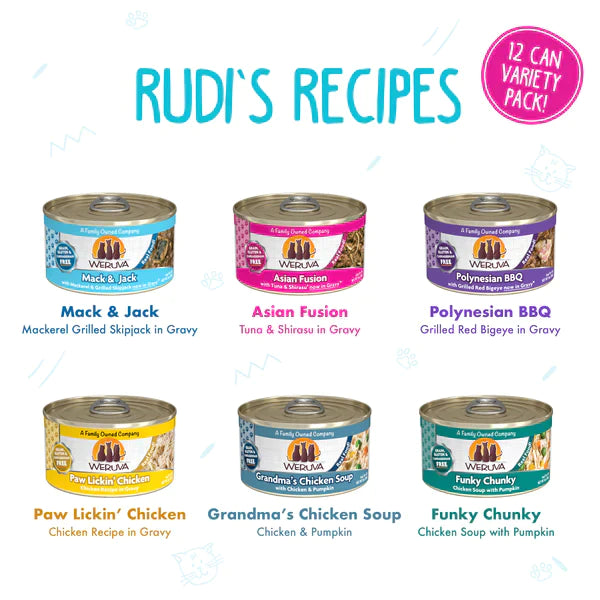 Weruva Rudi's Recipes Variety Pack