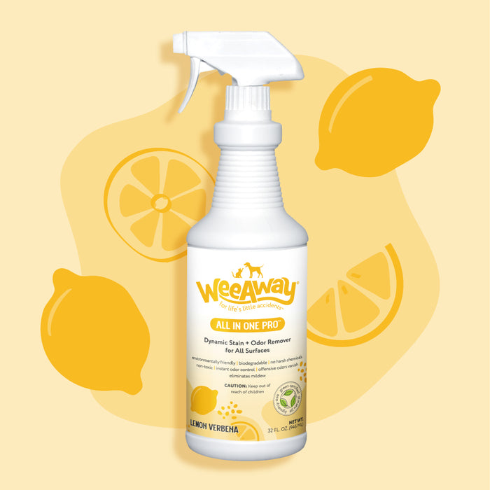 Wee Away All In One Pro Severe Stain & Odor Remover Lemon Verbena 32 oz