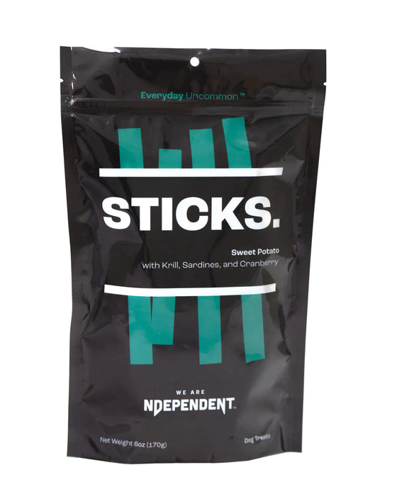 Ndependent Sticks Sweet Potato W/ Krill & Sardines 6oz.