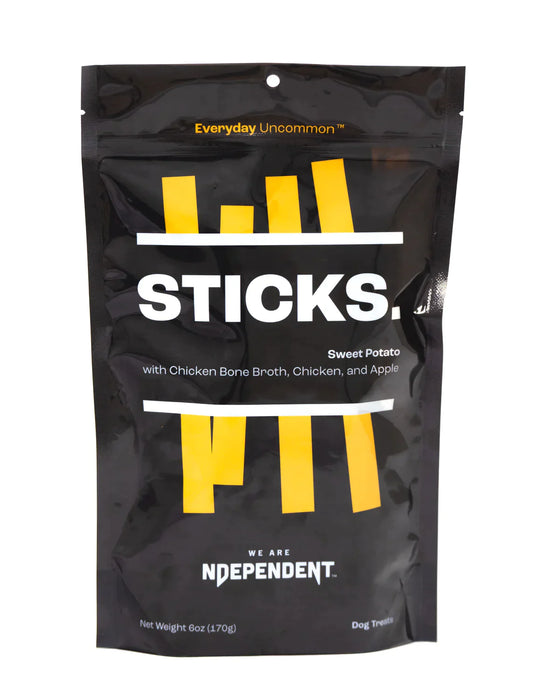 Ndependent Sticks Sweet Potato W/ Chicken Bone Broth 6oz.