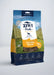 ZIWI Peak Original Series Chicken Recipe air-dried dog food, 1 lb (454 g) blue pouch with a window showing the food pieces.