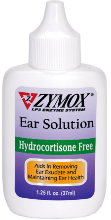 ZYMOX Enzymatic Ear Solution Hydrocortisone Free, Authentic Product Made in the USA