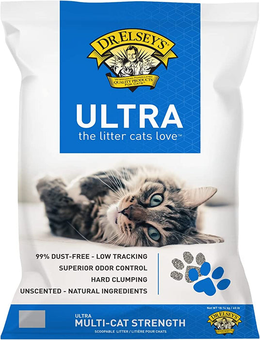 DR ELSEY'S PRECIOUS CAT LITTER ULTRA  40 LB