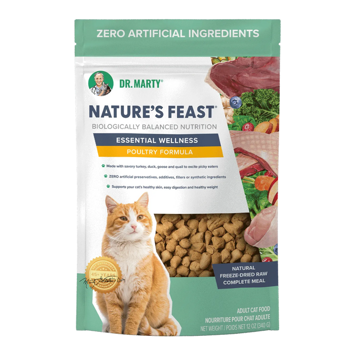 DR MARTY NATURE'S FEAST POULTRY CAT 5.5 OZ