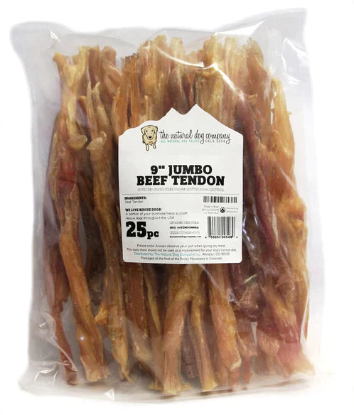 Tuesday's Natural Dog Company Extra Large Beef Tendon (Bulk)