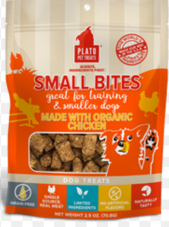 PLATO SMALL BITES ORGANIC CHICKEN 6 OZ