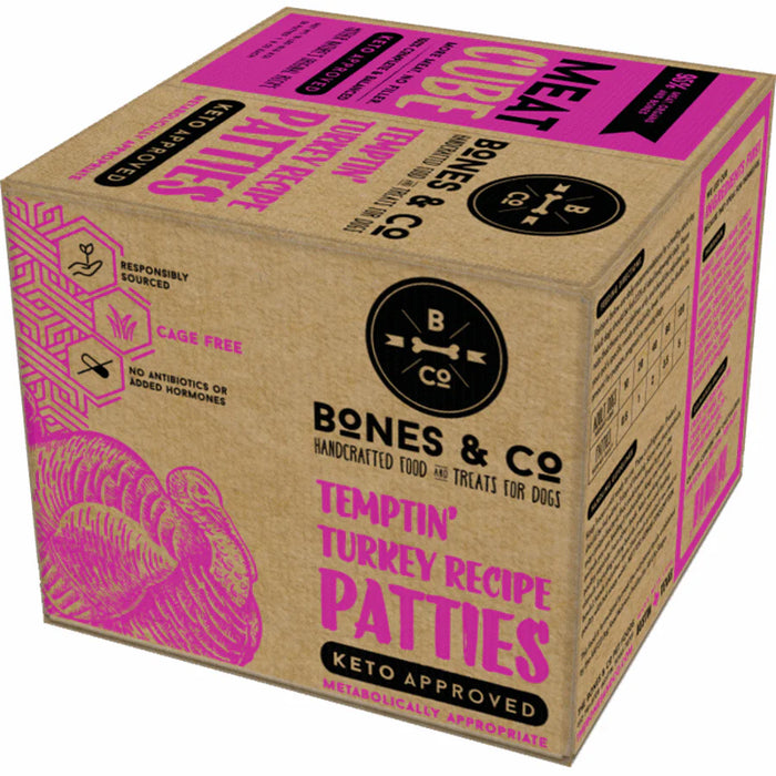 BONES & CO PATTIES 18  LB