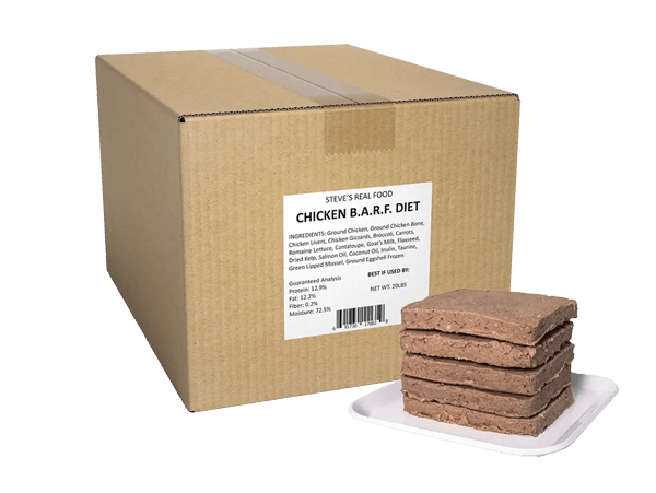 STEVE'S FROZEN RAW PATTIES 20 LB