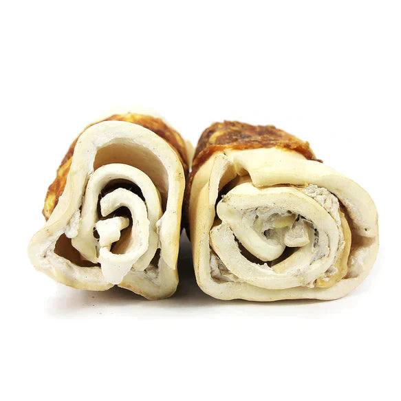 Tuesday's Natural Dog Company 5-6" Chicken Basted Beef Cheek Rolls