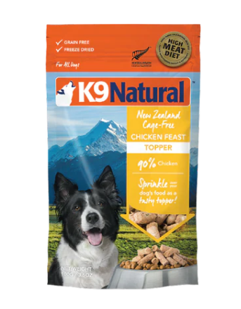 K9Natural Freeze Dried Dog Food Toppers