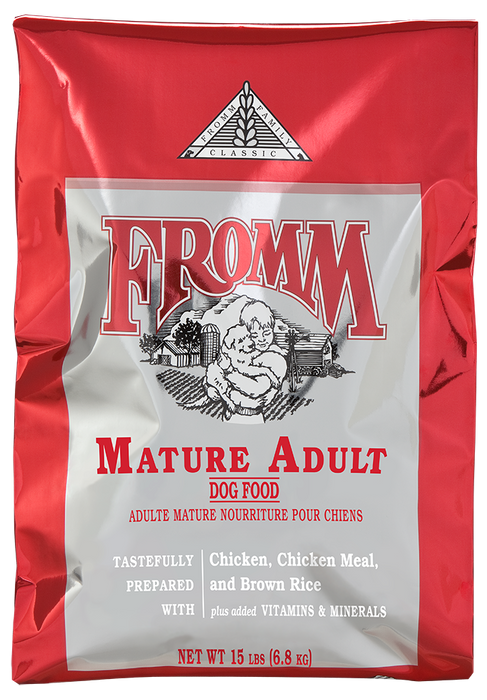 Fromm Classic Mature Adult Dry Kibble Dog Food