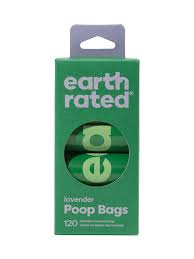 EARTHRATED BAGS STANDARD 120 COUNT (8 ROLLS) LAVENDER