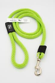 SOFTLINES SNAP LEASH 1/2 X 6 FT LEASH LIME GREEN