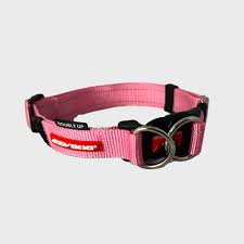 EZYDOG COLLAR CHECKMATE CANDY PINK L