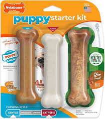 NYLABONE PUPPY STARTER KIT 3 PACK