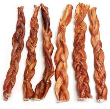 TUESDAY'S NATURAL DOG COMPANY 12" THICK BRAIDED BULLY STICK