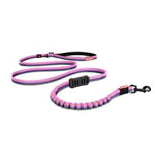EZYDOG ZERO SHOCK LEASH LITE 6 FT BUBBLE GUM PINK