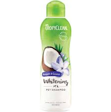 TROPICLEAN WHITENING SHAMPOO 20 OZ