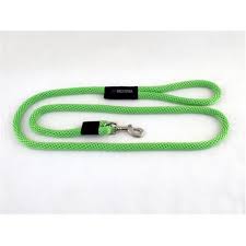 SOFTLINES SNAP LEASH 3/8 X 6FT LIME GREEN