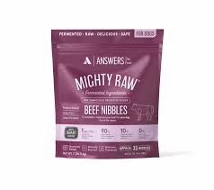 ANSWERS RAW DETAILED NIBBLES BEEF DOG  2.2 LB
