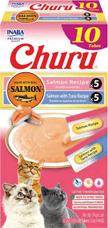 INABA CAT CHURU PUREES SALMON TUNA VARIETY BOX 20 PK