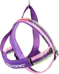 EZYDOG QUICK FIT HARNESS BUBBLEGUM PURPLE LARGE