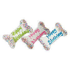 PREPPY PUPPY HAPPY BIRTHDAY BONE