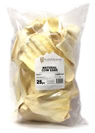 TUESDAY'S NATURAL DOG COMPANY COW EARS