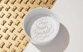 THE MAIN COURSE DOG BOWL LARGE