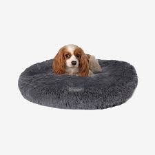 NANDOG SHAGGY BED DARK GRAY MEDIUM