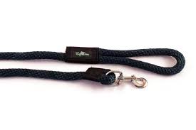 SOFTLINES SNAP LEASH 5/8 X 6FT BLACK
