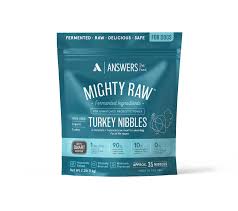 ANSWERS RAW DETAILED NIBBLES TURKEY DOG 2.2 LB