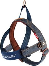 EZYDOG QUICK FIT HARNESSES DENIM MEDIUM