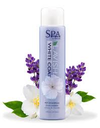 TROPICLEAN SPA SHAMPOO WHITE COAT 16 OZ