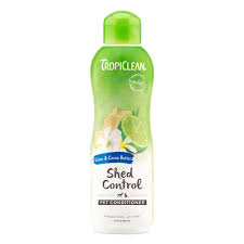 TROPICLEAN DESHEDDING LIME AND BUTTER CONDITIONER 20 OZ