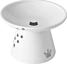 NECOICHI RAISED CAT BOWL EXTRA WIDE
