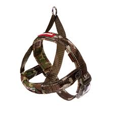 EZYDOG QUICK FIT HARNESS GREEN CAMO LARGE