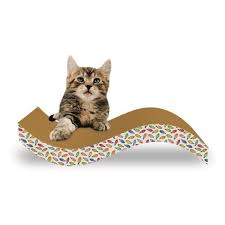 INDIPET CAT CARDBOARD SCRATCHER WAVE