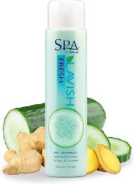 TROPICLEAN SPA FRESH OATMEAL & CUCUMBER SHAMPOO 16 OZ