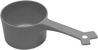 MESSY MUTTS FOOD SCOOP GREY