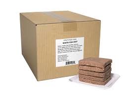 STEVE'S FROZEN RAW PATTIES WHITEFISH 20 LB