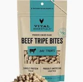 VITAL ESSENTIALS DOG FD BEEF TRIPE 2.3 OZ
