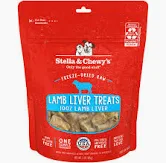 STELLA & CHEWYS TREATS FD LAMB LIVER 3 OZ