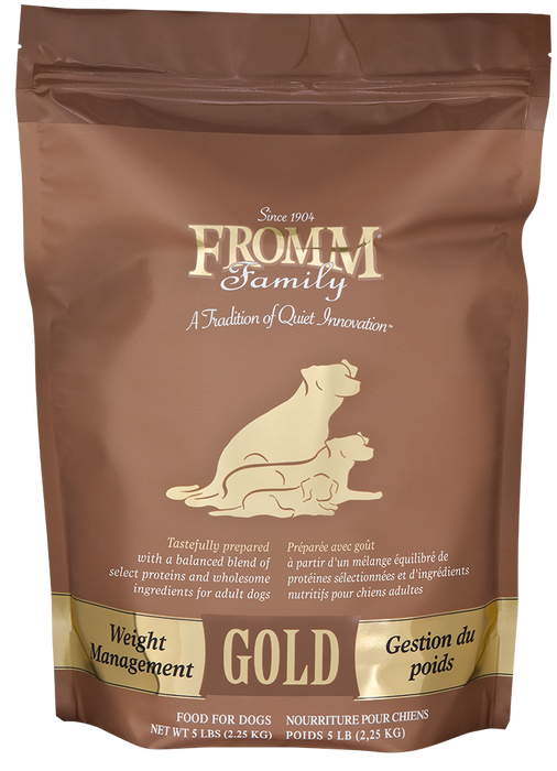 Fromm Weight Management Gold Dry Kibble Dog Food