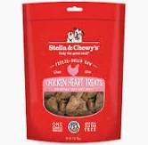 STELLA & CHEWYS TREATS FD CHICKEN HEARTS 3 OZ