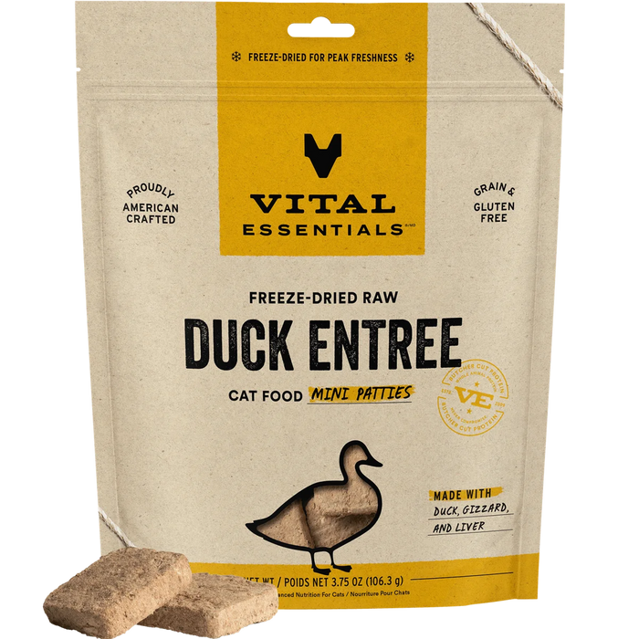 Vital Essentials FD Raw Entree Mini Patties Cat Food