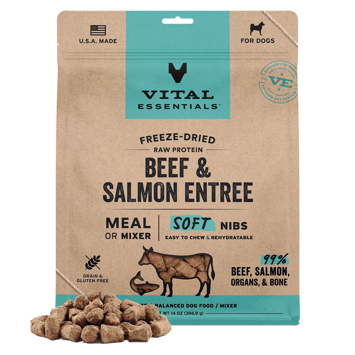 VITAL ESSENTIALS FD DOG SOFT NIBS