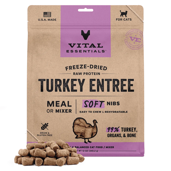 VITAL ESSENTIALS CAT FD SOFT NIBS 12 OZ
